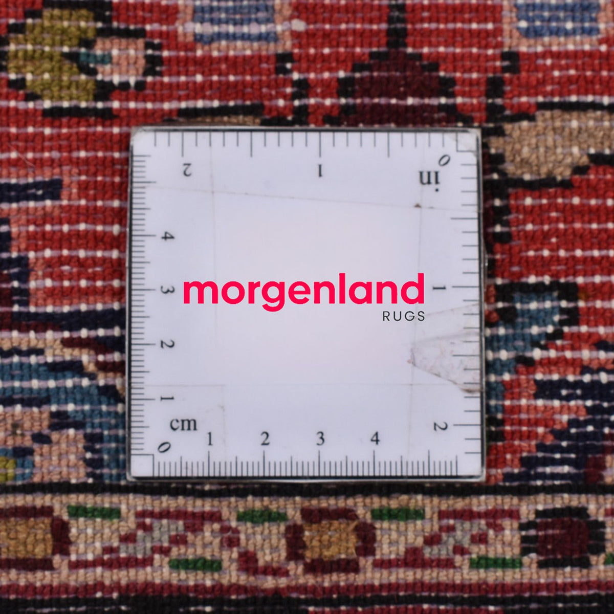 Perserteppich - Nomadic - 110 x 76 cm - rot