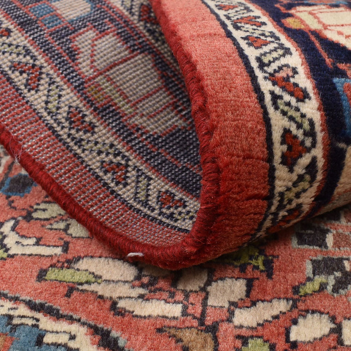 Perserteppich - Nomadic - 107 x 71 cm - hellrot