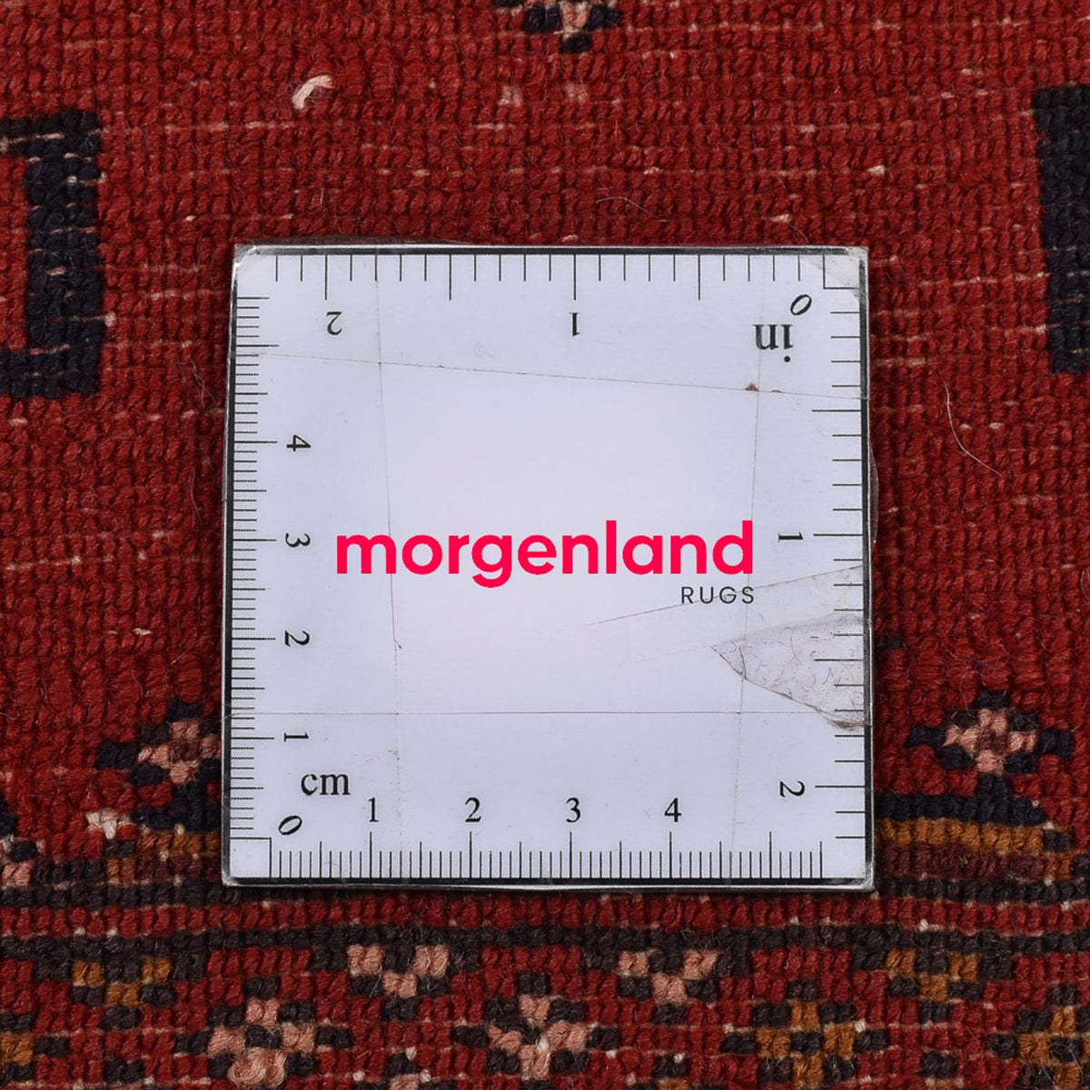 Turkaman Teppich - 116 x 77 cm - rot