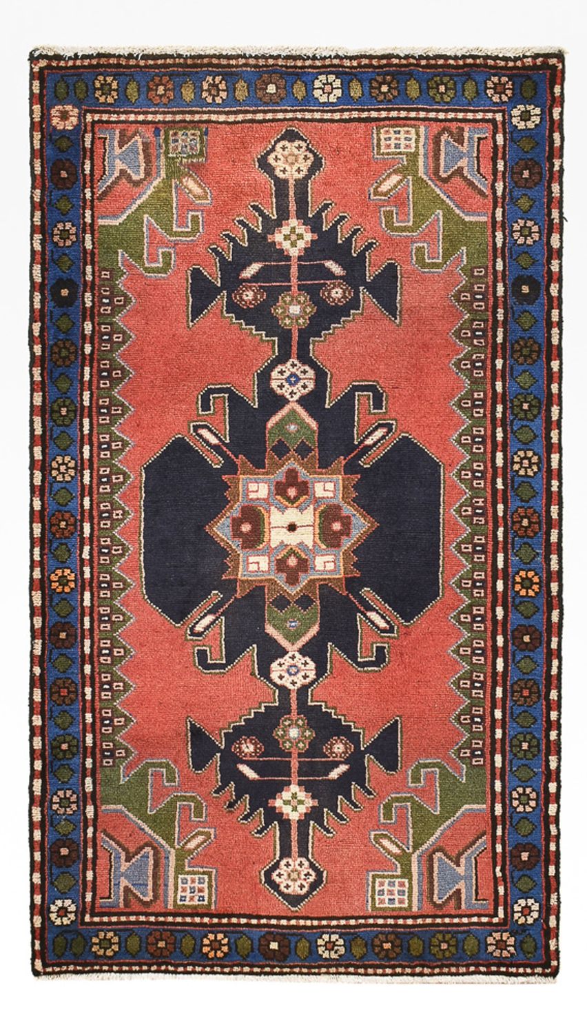 Perserteppich - Nomadic - 128 x 71 cm - rot
