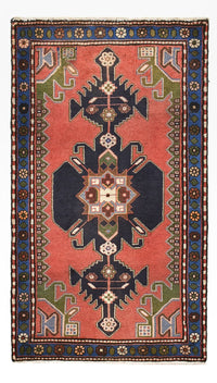 Perserteppich - Nomadic - 128 x 71 cm - rot