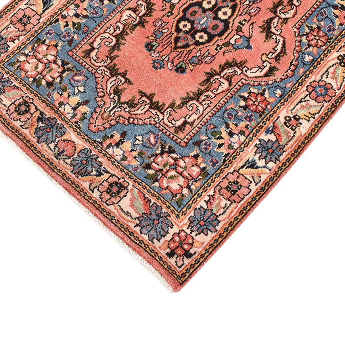 Perserteppich - Nomadic - 97 x 65 cm - hellrot