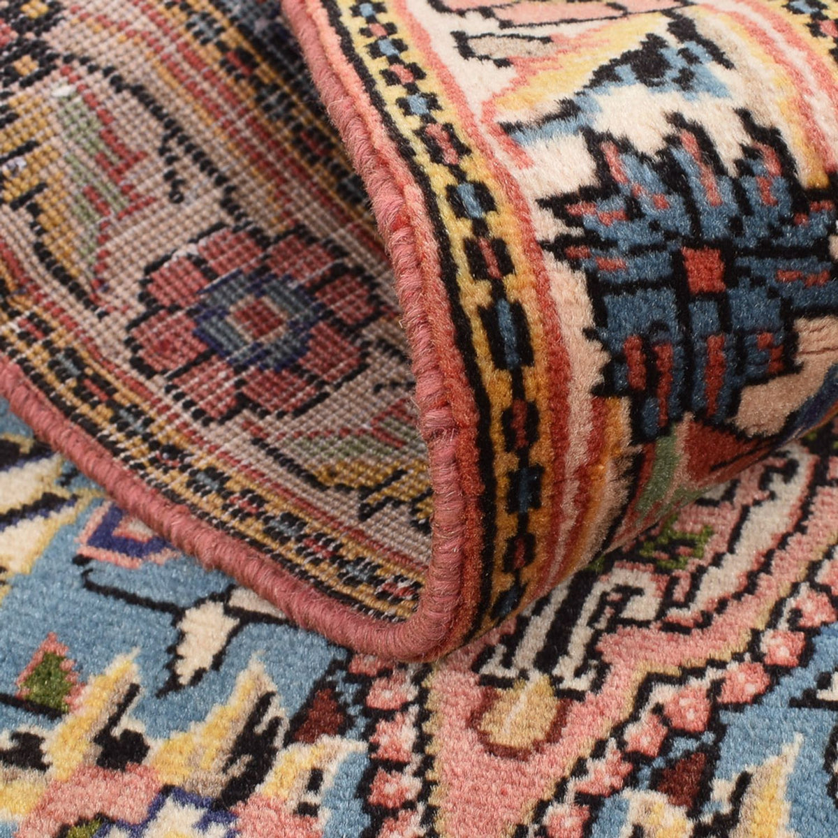 Perserteppich - Nomadic - 97 x 65 cm - hellrot