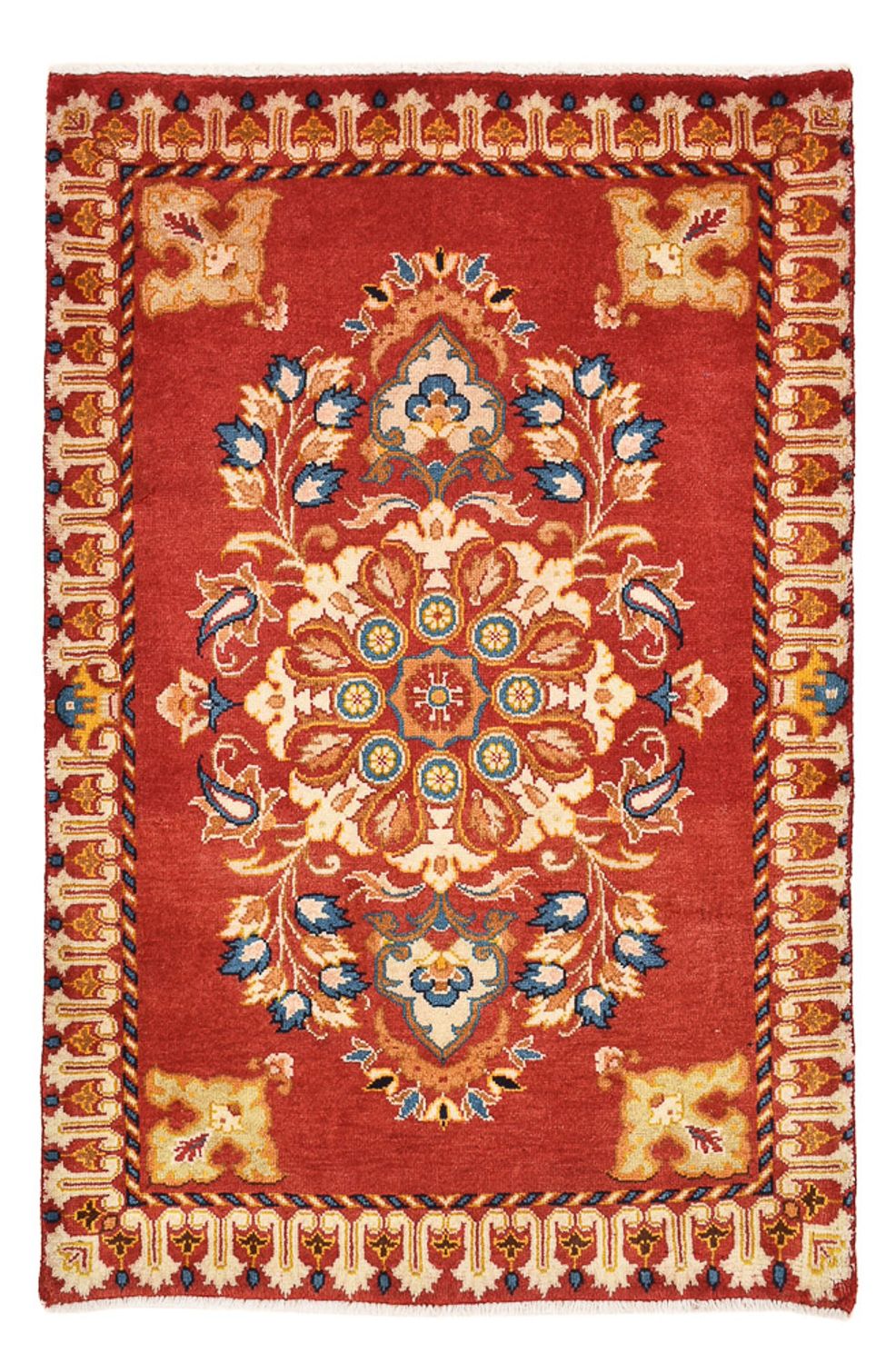 Perserteppich - Nomadic - 93 x 64 cm - rot