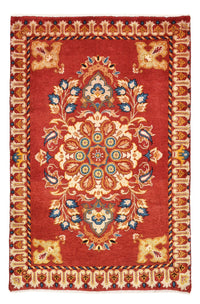 Perserteppich - Nomadic - 93 x 64 cm - rot