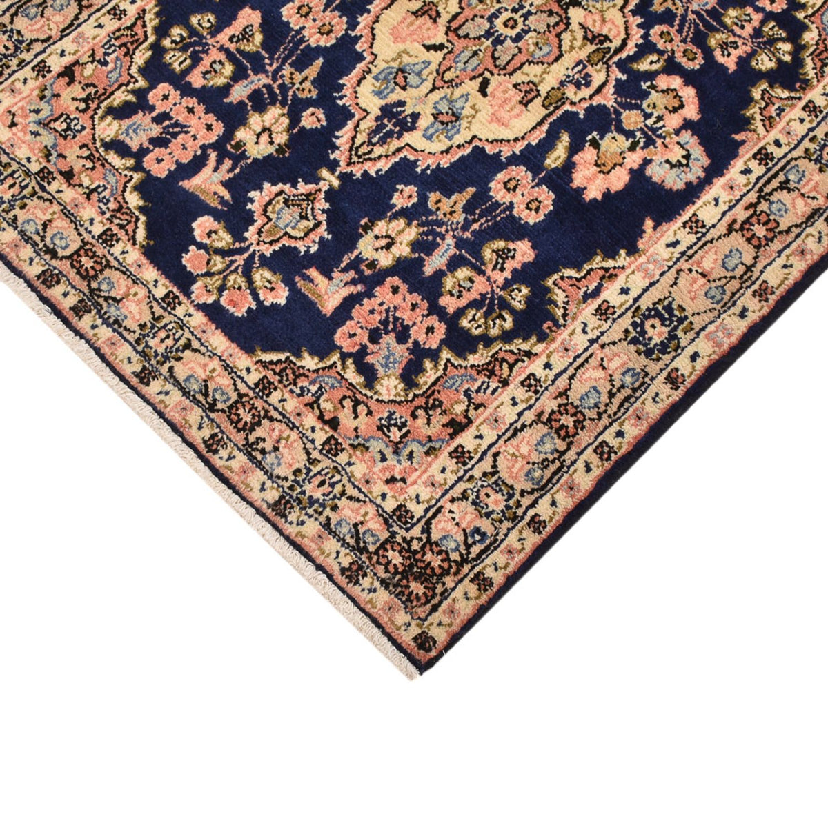 Perserteppich - Nomadic - 87 x 65 cm - dunkelblau