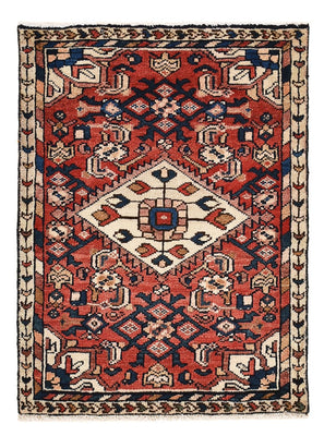 Perserteppich - Nomadic - 75 x 56 cm - rot