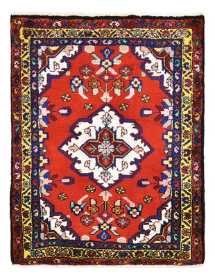 Perserteppich - Nomadic - 80 x 61 cm - rot