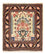 Perserteppich - Nomadic quadratisch  - 65 x 57 cm - mehrfarbig