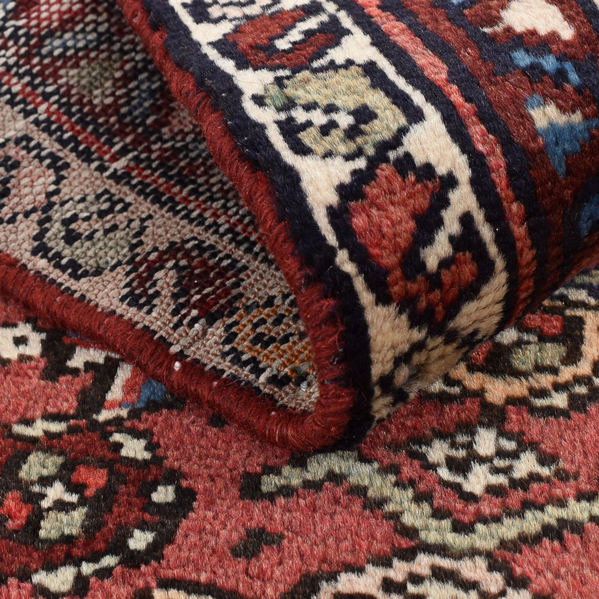 Perserteppich - Nomadic - 97 x 67 cm - hellrot