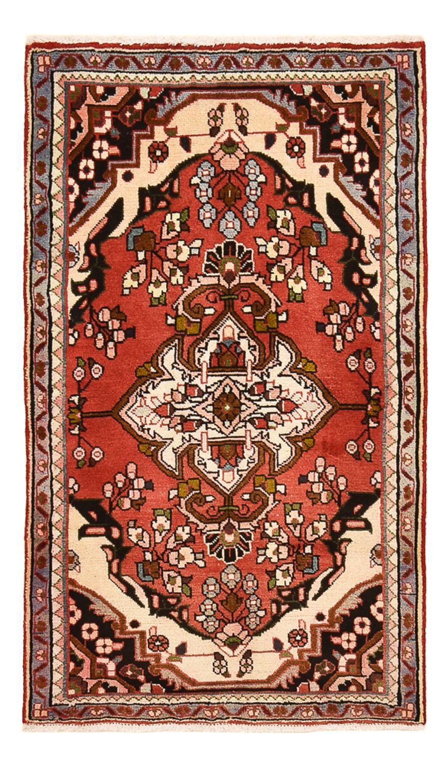 Perserteppich - Nomadic - 131 x 79 cm - rot