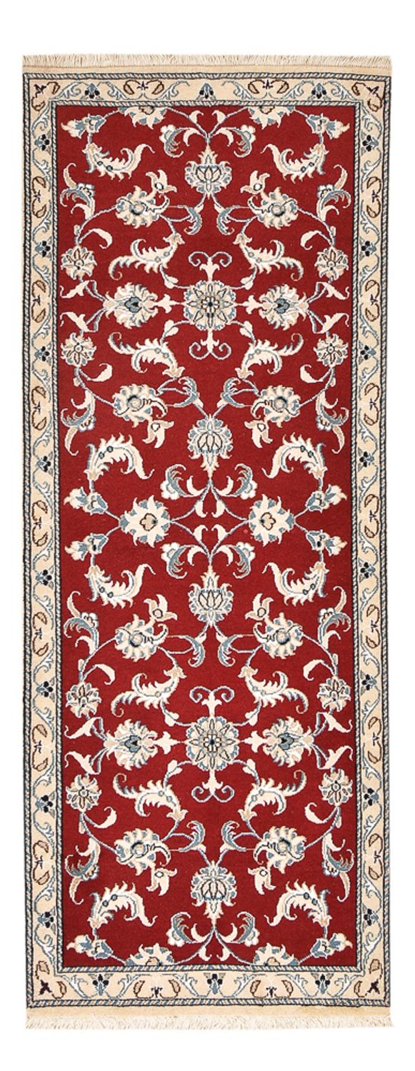 Läufer Perser - Nain - 198 x 77 cm - rot