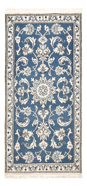 Perserteppich - Nain - 146 x 68 cm - blau