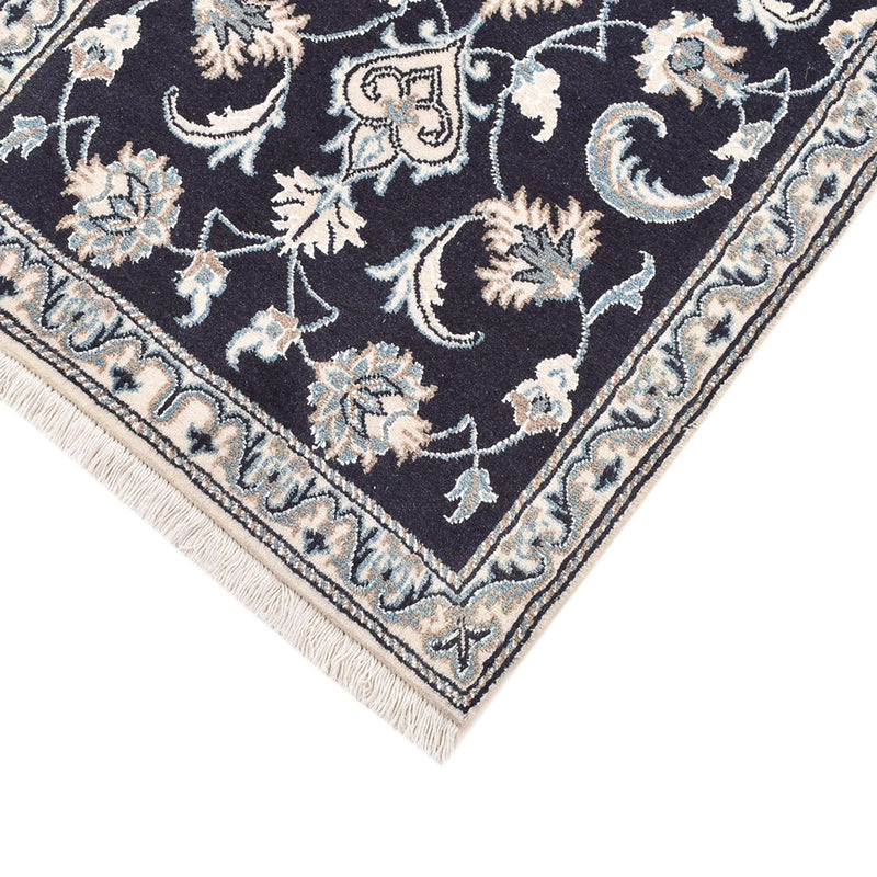 Perserteppich - Nain - 145 x 68 cm - dunkelblau