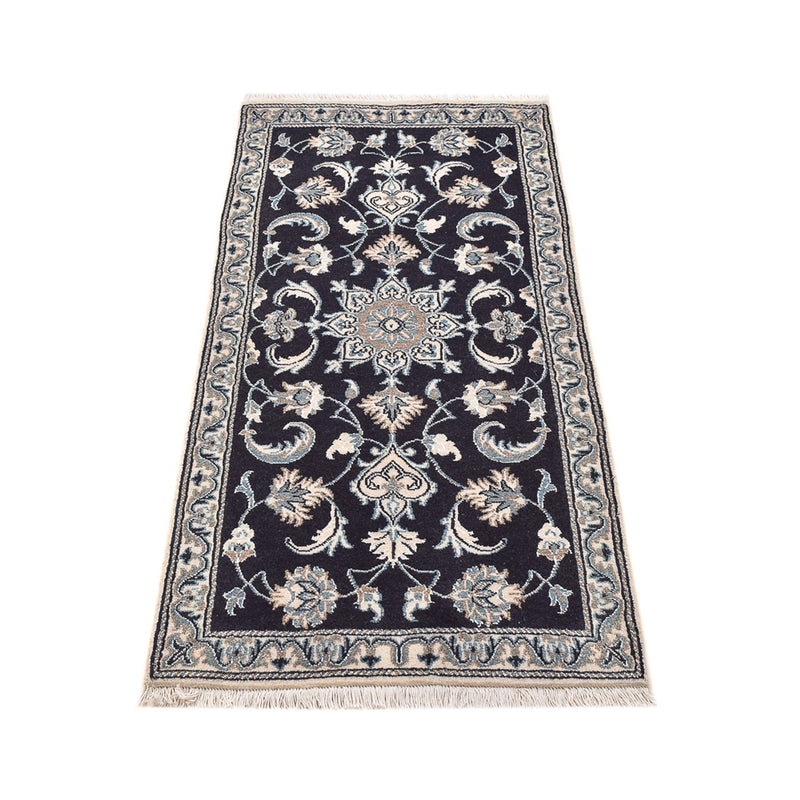 Perserteppich - Nain - 145 x 68 cm - dunkelblau