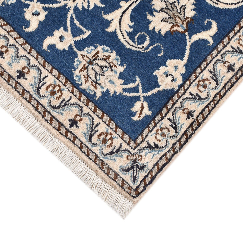 Perserteppich - Nain - 140 x 69 cm - blau