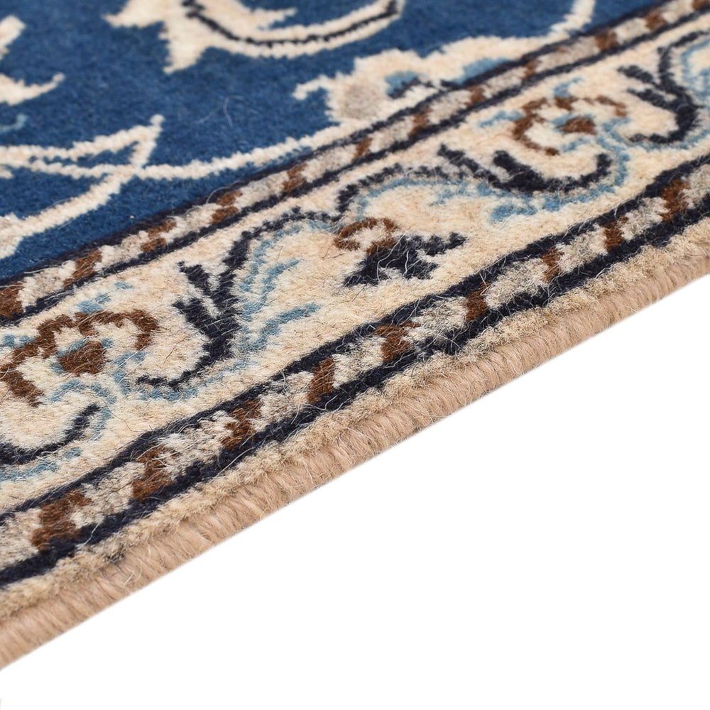 Perserteppich - Nain - 140 x 69 cm - blau