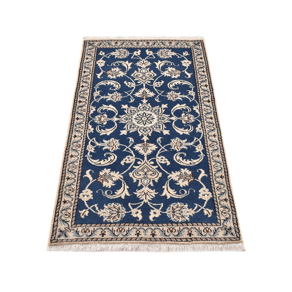 Perserteppich - Nain - 140 x 69 cm - blau