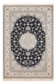 Perserteppich - Nain - Premium - 237 x 158 cm - dunkelblau