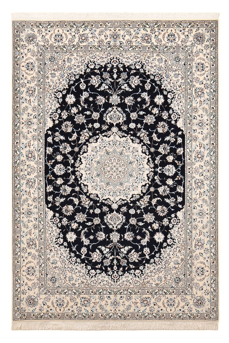 Perserteppich - Nain - Premium - 237 x 158 cm - dunkelblau
