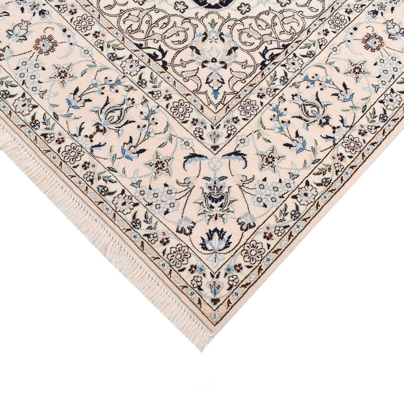 Perserteppich - Nain - Premium quadratisch  - 181 x 178 cm - dunkelblau