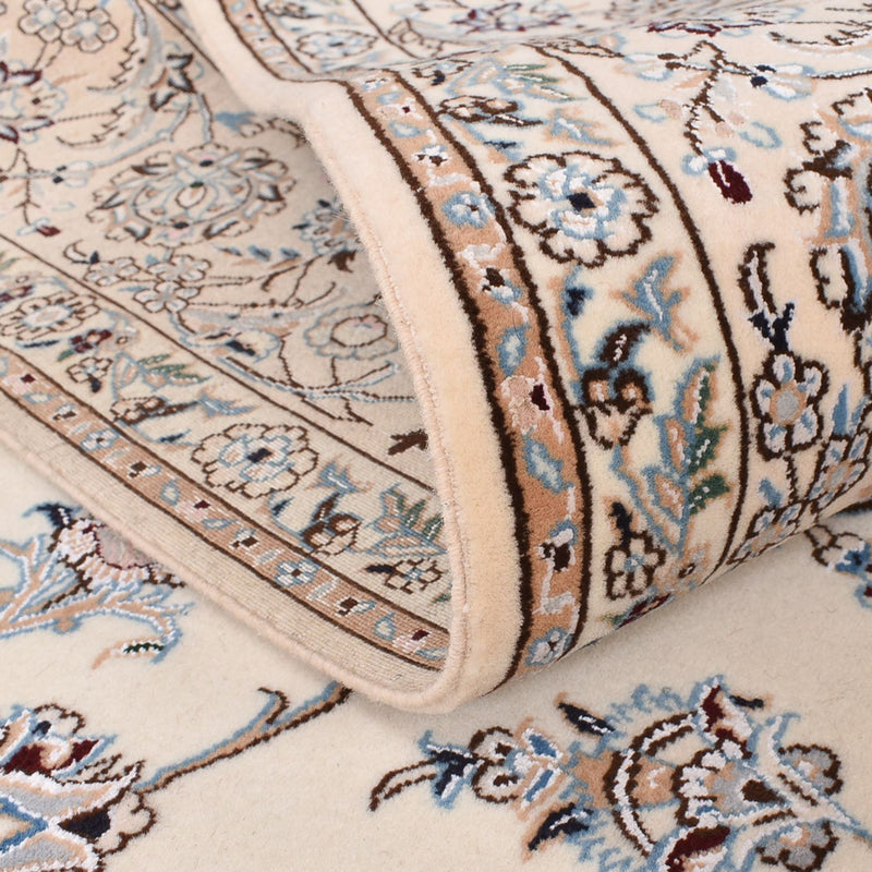 Perserteppich - Nain - Premium - 219 x 146 cm - hellgrau