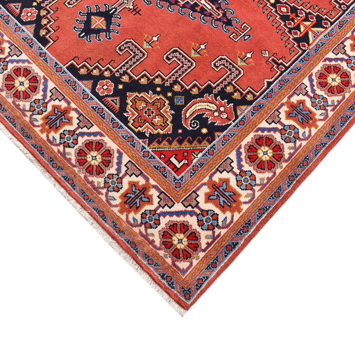 Perserteppich - Nomadic - 255 x 155 cm - rot