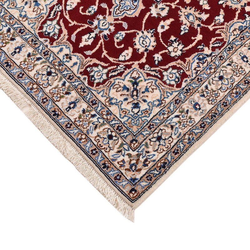 Perserteppich - Nain - Royal - 94 x 63 cm - dunkelrot