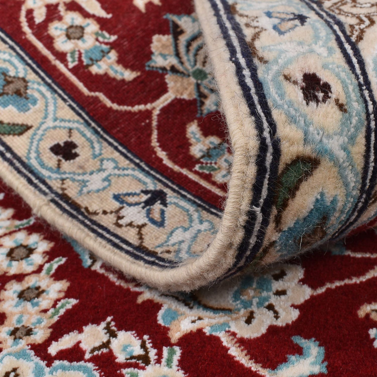 Perserteppich - Nain - Royal - 130 x 88 cm - rot