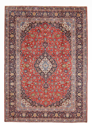 Perserteppich - Keshan - 420 x 302 cm - rot