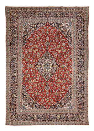 Perserteppich - Keshan - 414 x 290 cm - rost