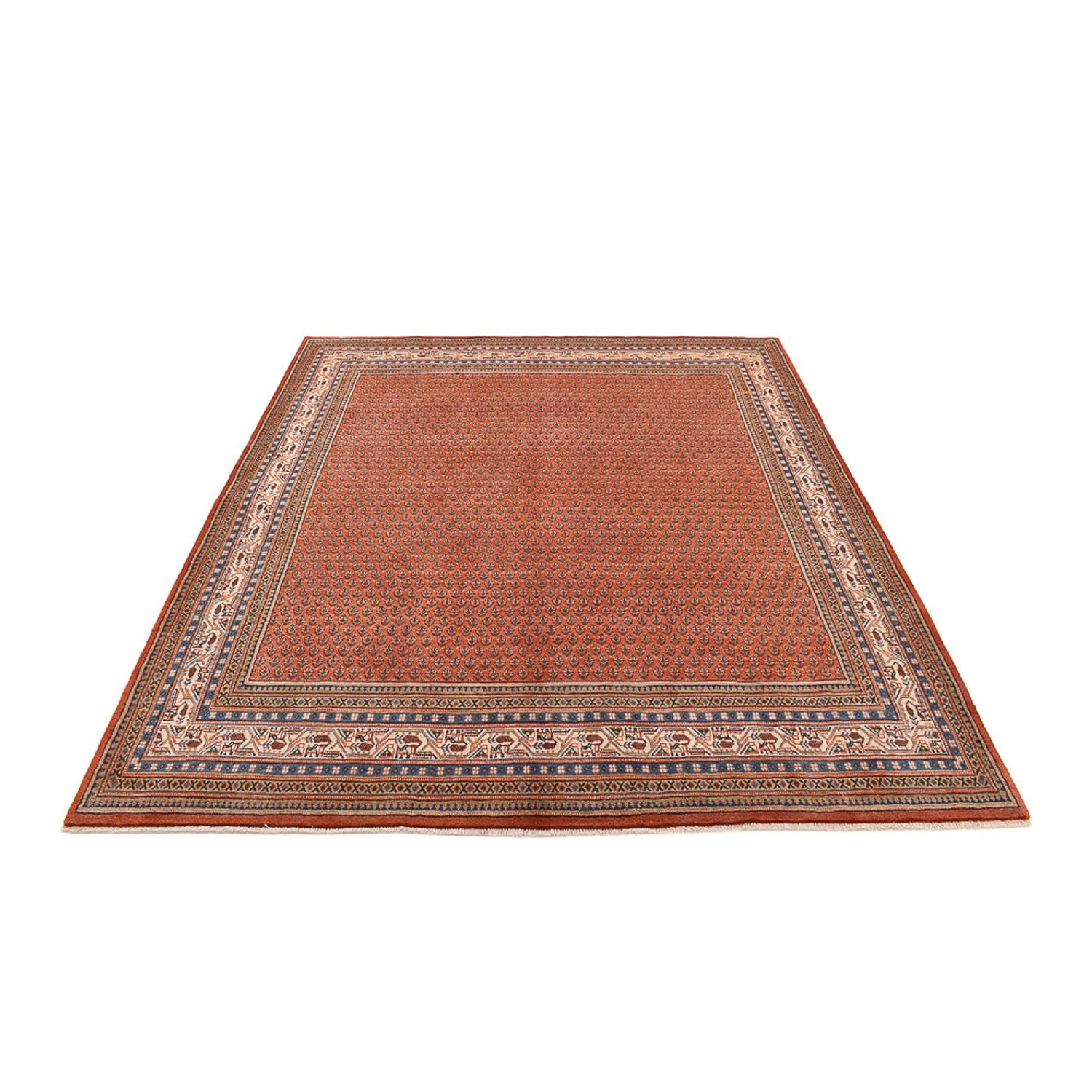 Perserteppich - Mir - 256 x 220 cm - rost