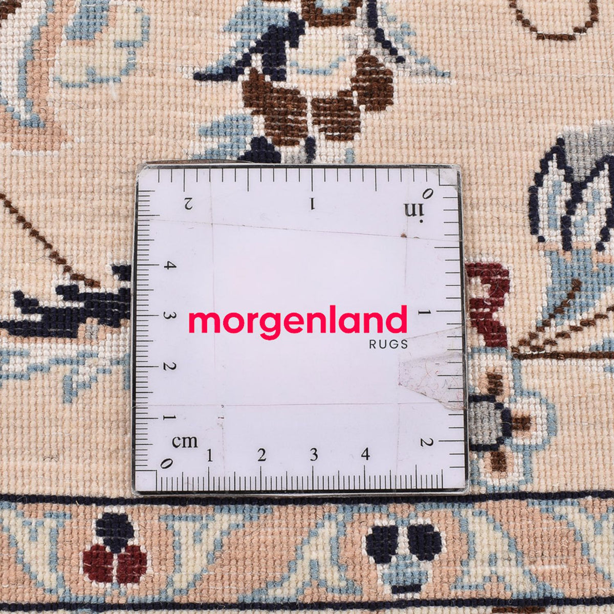 Perserteppich - Nain - Premium quadratisch  - 246 x 250 cm - dunkelblau