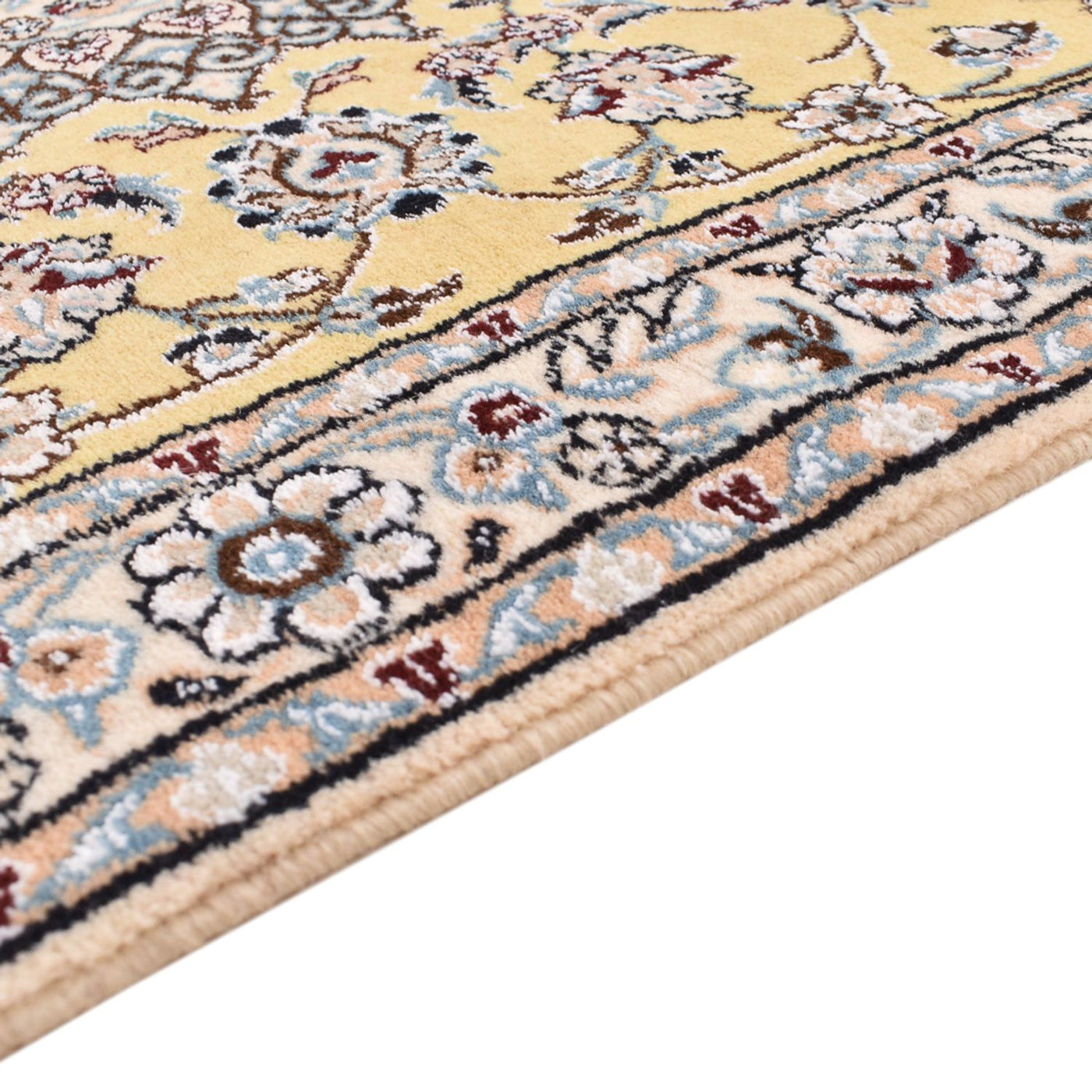 Läufer Perser - Nain - Royal - 273 x 88 cm - gelb