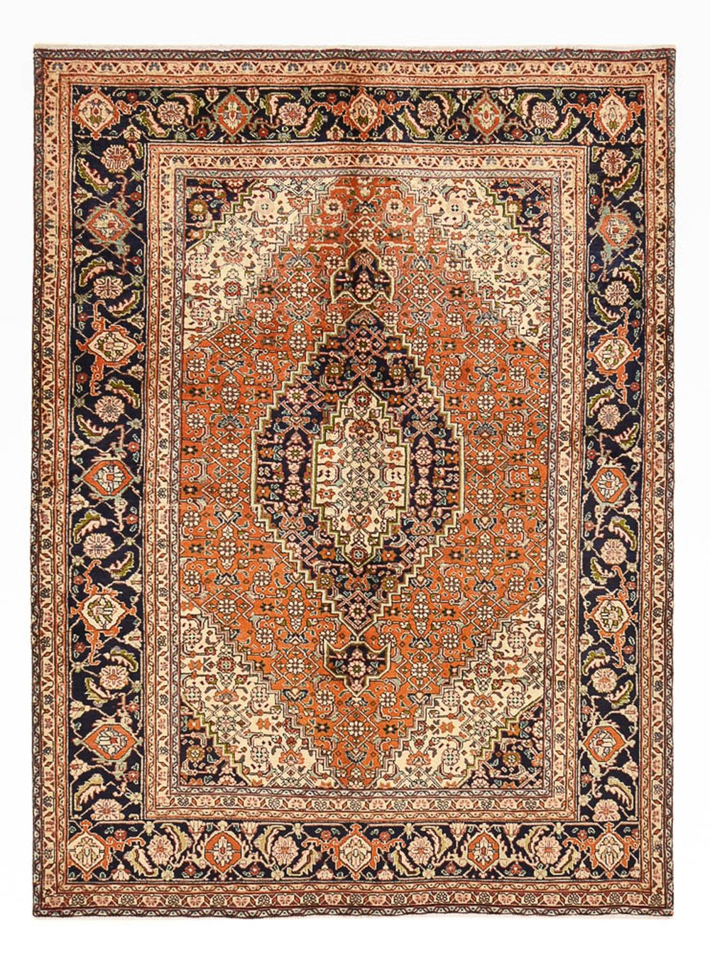 Perserteppich - Täbriz - 270 x 193 cm - hellrot