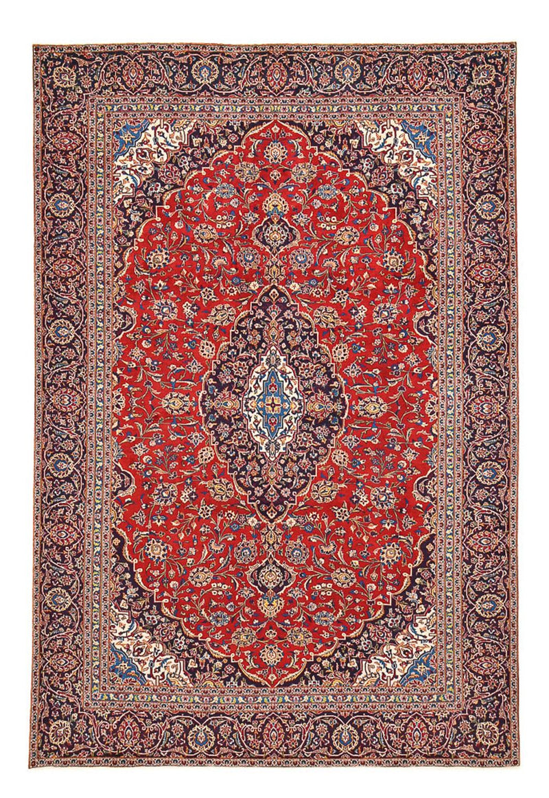 Perserteppich - Keshan - 405 x 275 cm - rot