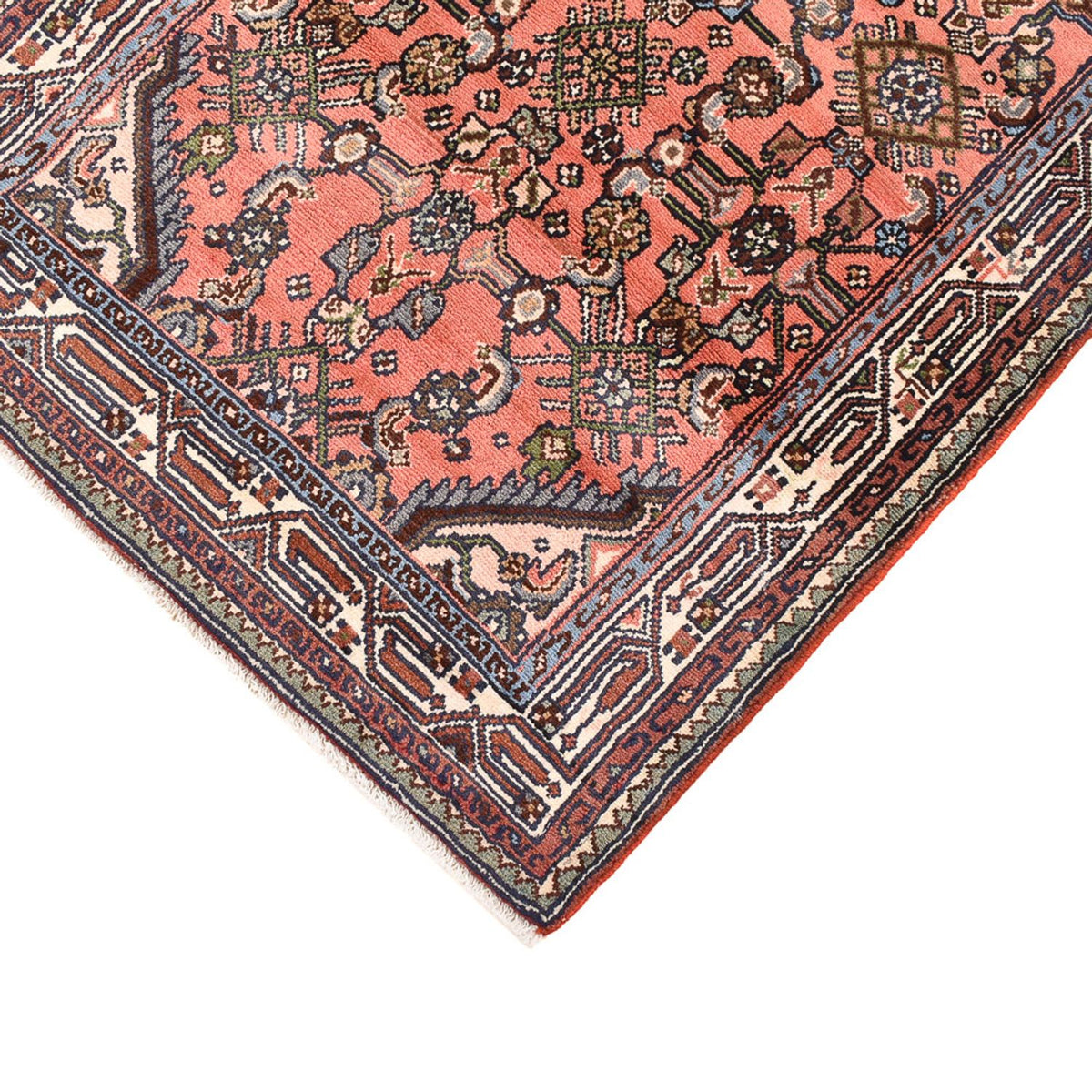 Läufer Perser - Nomadic - 205 x 79 cm - hellrot