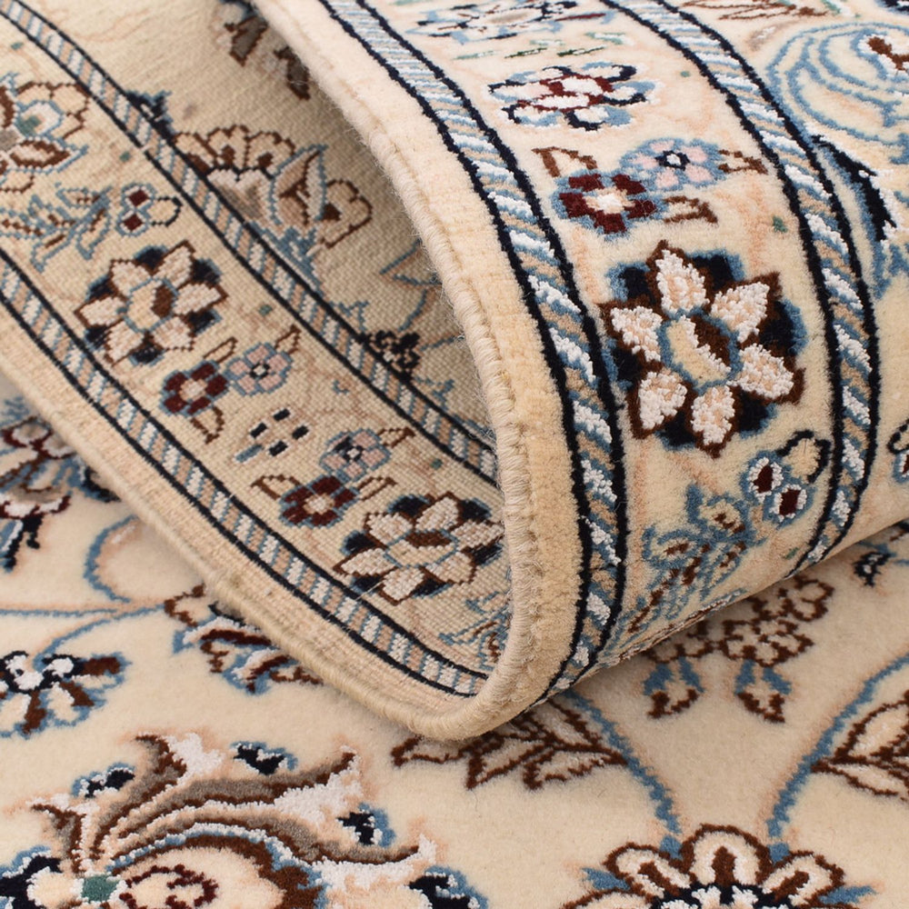 Läufer Perser - Nain - Royal - 303 x 86 cm - weiß