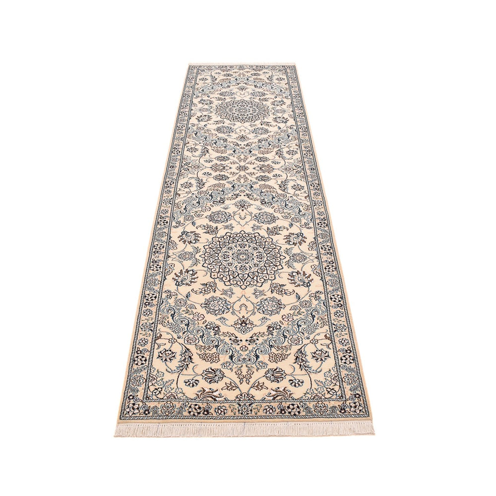 Läufer Perser - Nain - Royal - 303 x 86 cm - weiß