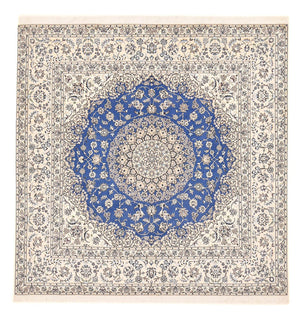 Perserteppich - Nain - Premium quadratisch  - 246 x 253 cm - blau