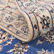 Perserteppich - Nain - Premium quadratisch  - 246 x 253 cm - blau