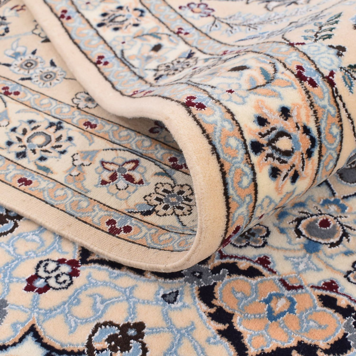 Perserteppich - Nain - Premium - 368 x 255 cm - weiß