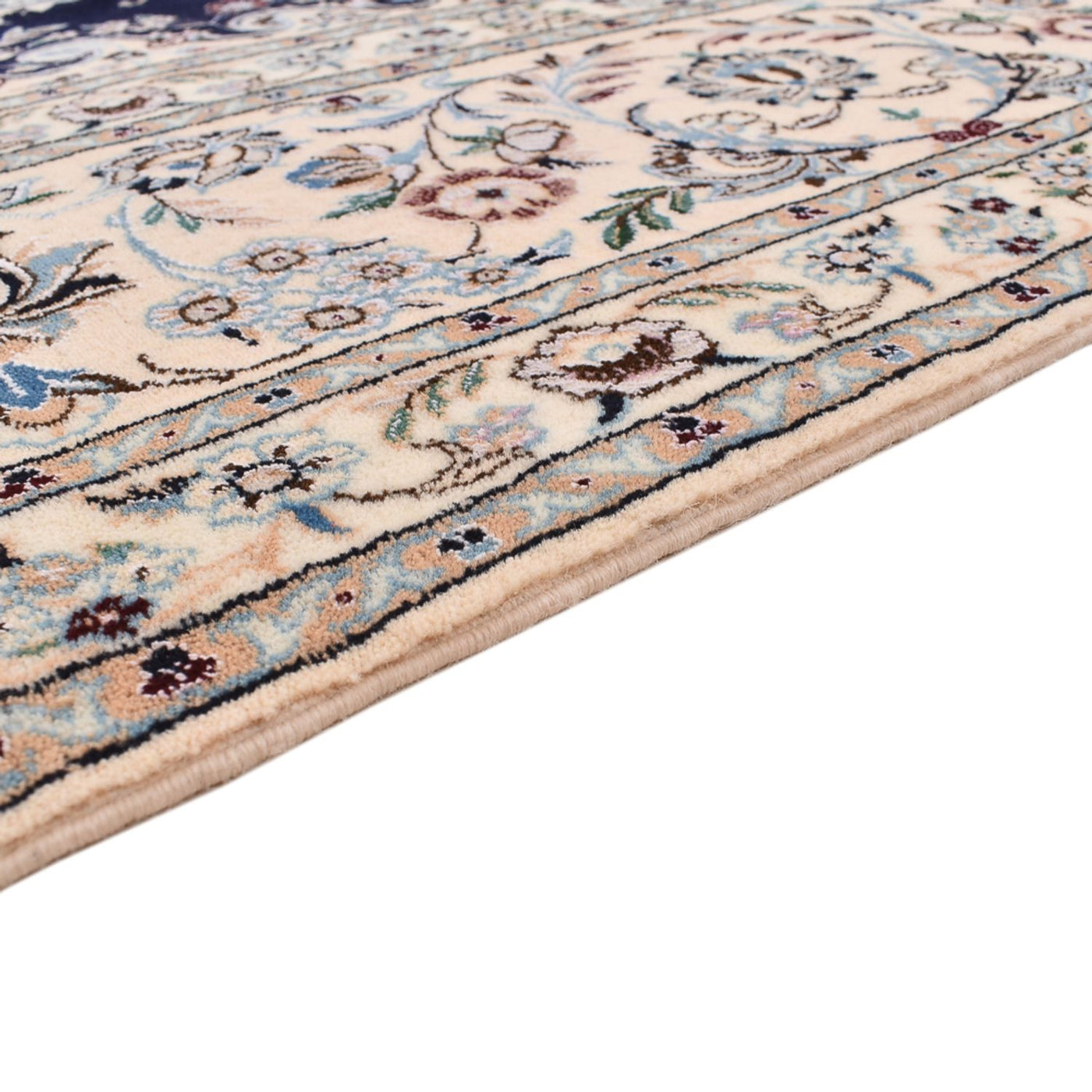 Perserteppich - Nain - Premium - 317 x 212 cm - dunkelblau