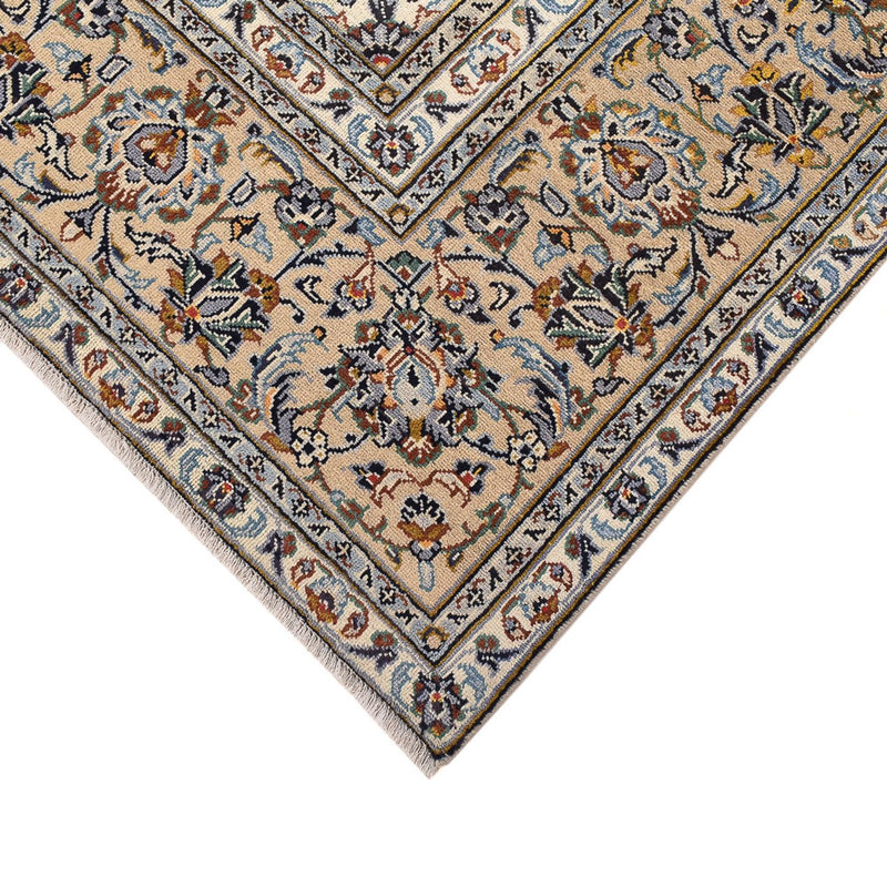 Perserteppich - Keshan - 343 x 238 cm - hellbeige