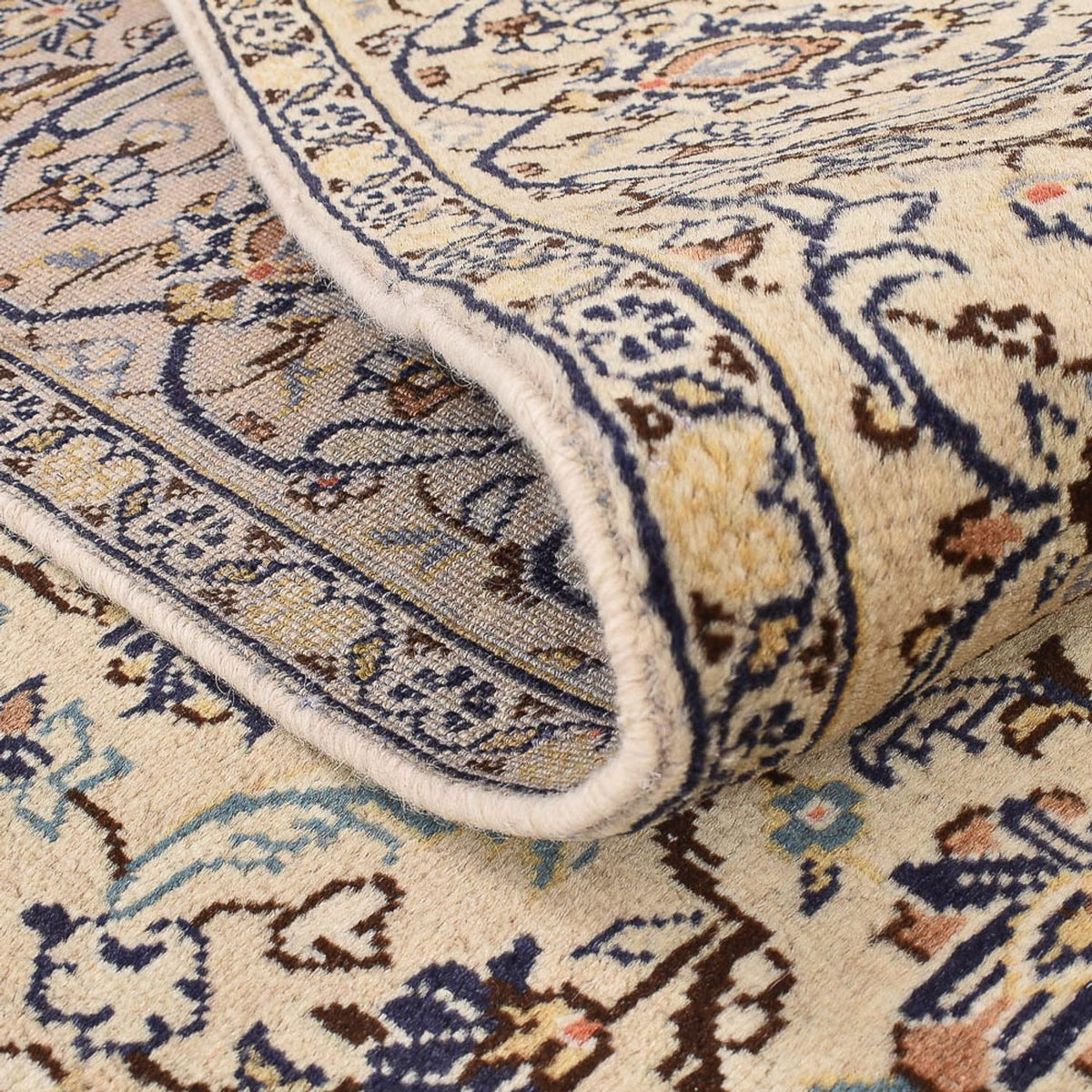 Perserteppich - Keshan - 335 x 229 cm - sand