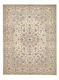 Perserteppich - Keshan - 342 x 245 cm - hellbeige