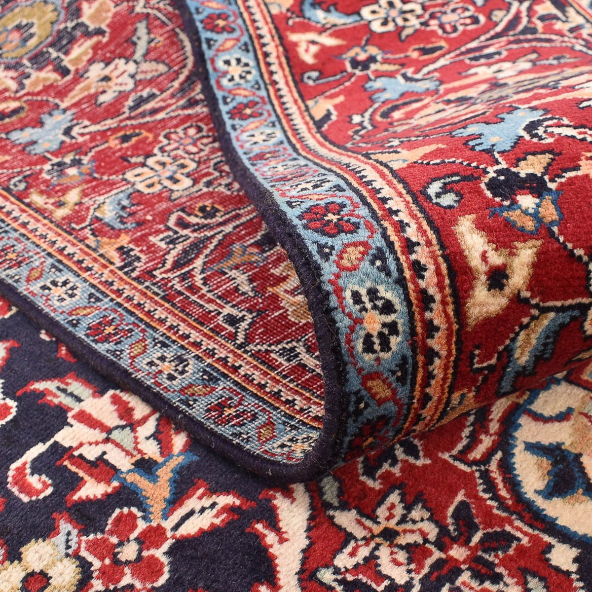 Perserteppich - Keshan - 305 x 195 cm - hellrot