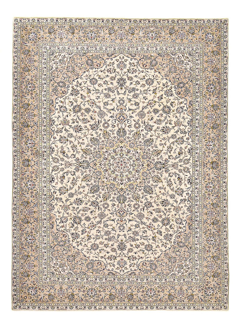 Perserteppich - Keshan - 403 x 282 cm - hellbeige