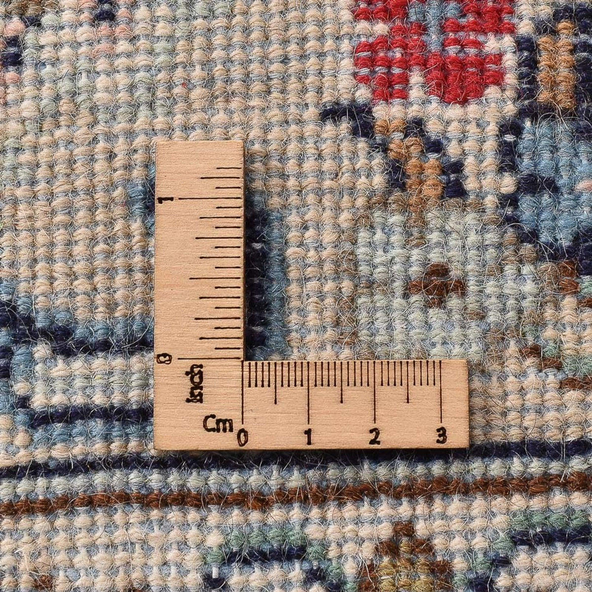 Perserteppich - Keshan - 290 x 191 cm - hellbeige