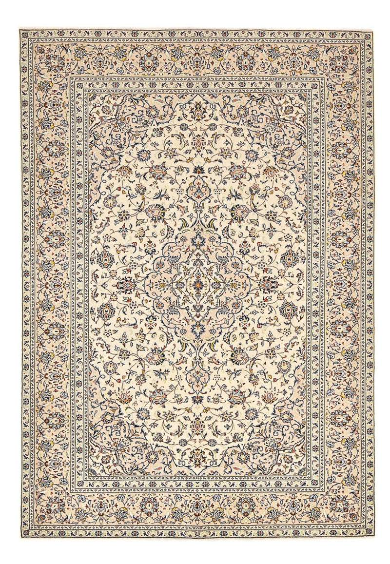 Perserteppich - Keshan - 352 x 242 cm - hellbeige